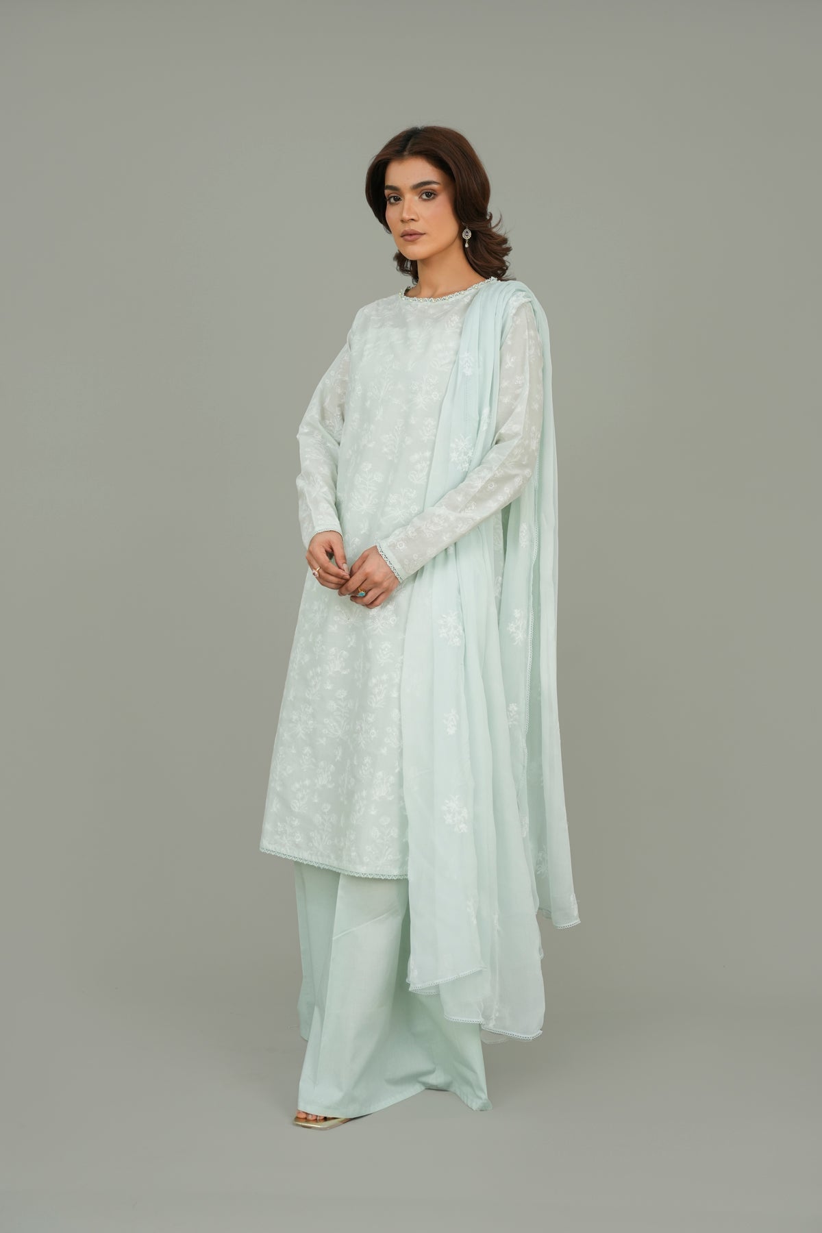 EMBROIDERED LAWN 3 PCS (UNSTITCHED)