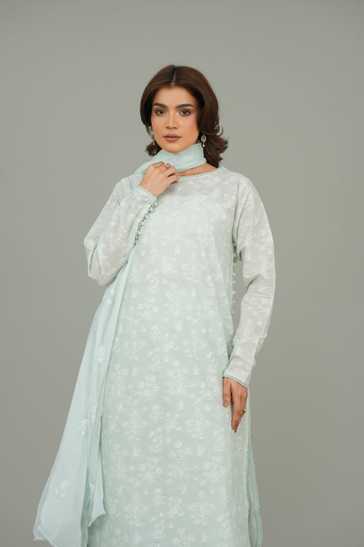 EMBROIDERED LAWN 3 PCS (UNSTITCHED)