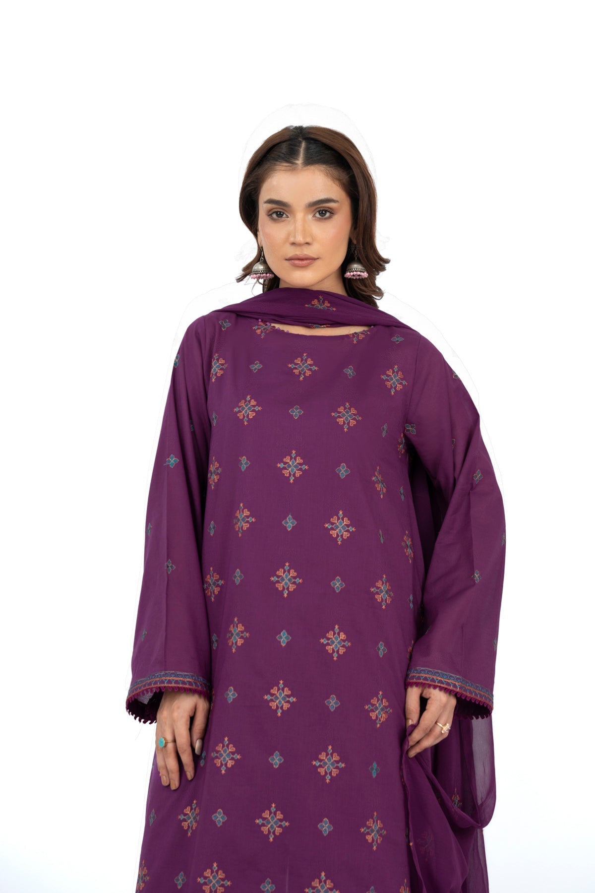 EMBROIDERED LAWN 3 PCS (UNSTITCHED)