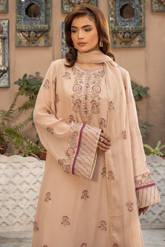 EMBROIDERED & EMBELISHED CHIFFON 3 PCS (UNSTITCHED)
