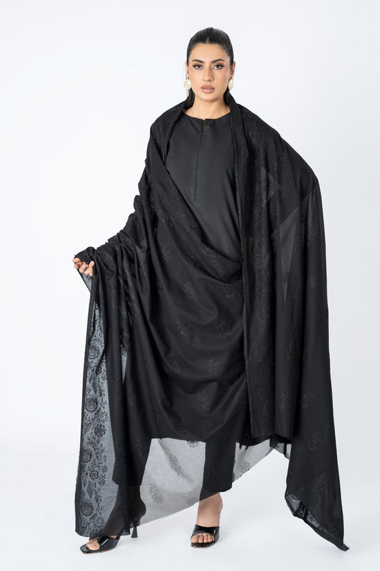 EMBROIDERED LAWN SHAWL (UNSTITCHED)