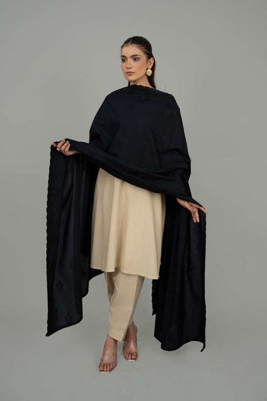 EMBROIDERED LAWN SHAWL (UNSTITCHED)