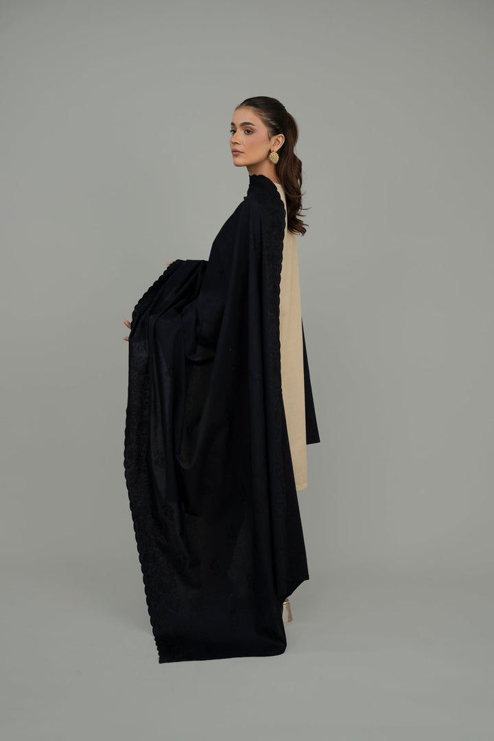 EMBROIDERED LAWN SHAWL (UNSTITCHED)