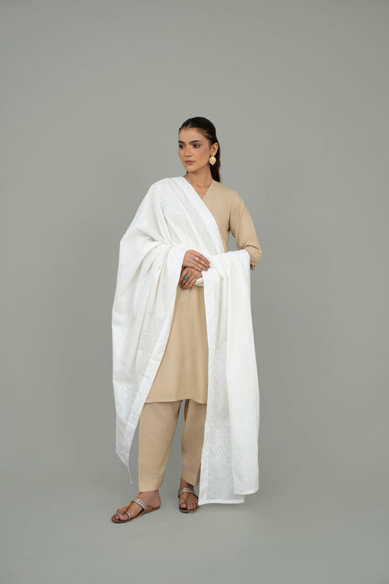 EMBROIDERED LAWN SHAWL (UNSTITCHED)