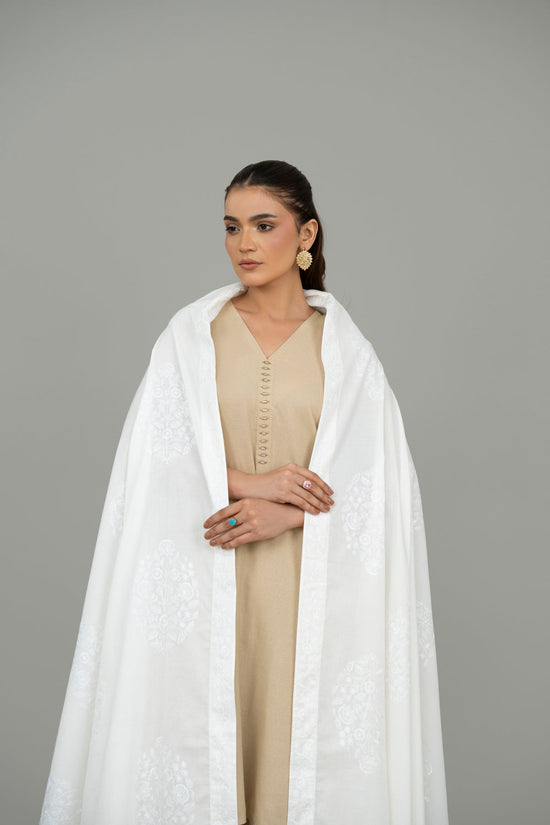 EMBROIDERED LAWN SHAWL (UNSTITCHED)