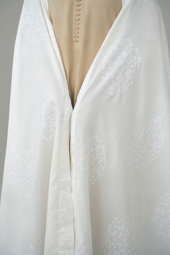 EMBROIDERED LAWN SHAWL (UNSTITCHED)