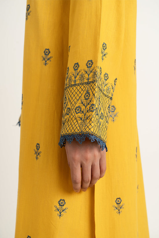 EMBROIDERED SLUB KHADDAR 2 PCS (UNSTITCHED)