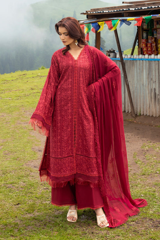 EMBROIDERED KARANDI LAWN 3 PCS (UNSTITCHED)
