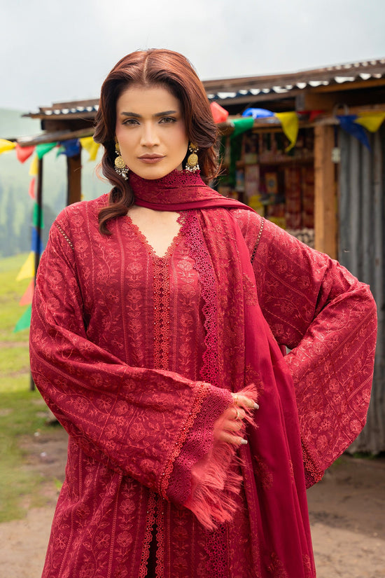 EMBROIDERED KARANDI LAWN 3 PCS (UNSTITCHED)