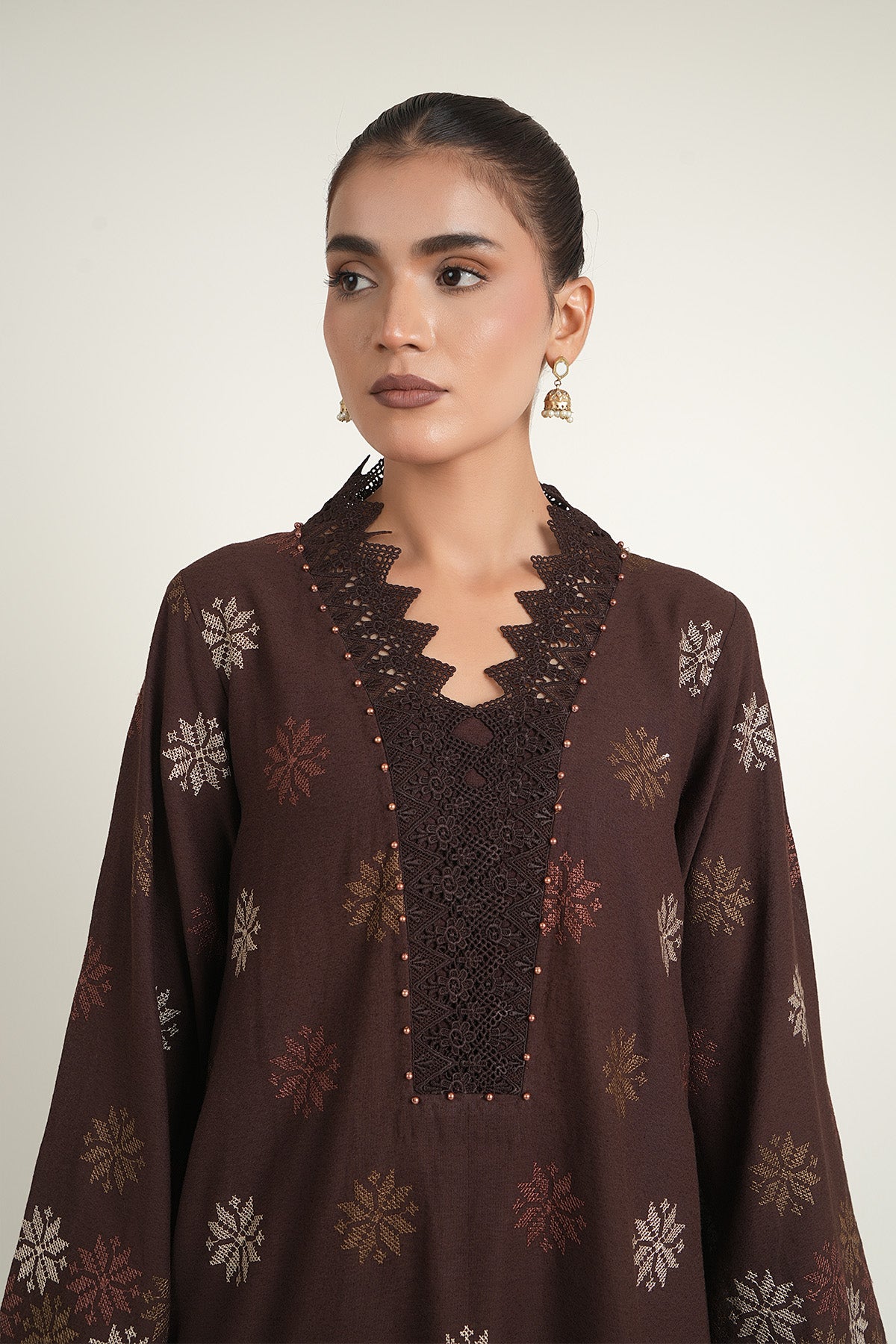 EMBROIDERED  KARANDI LAWN 2 PCS (UNSTITCHED)