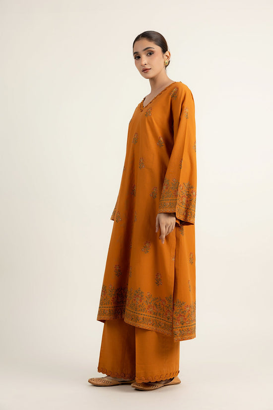 EMBROIDERED SLUB KHADDAR 2 PCS (UNSTITCHED)