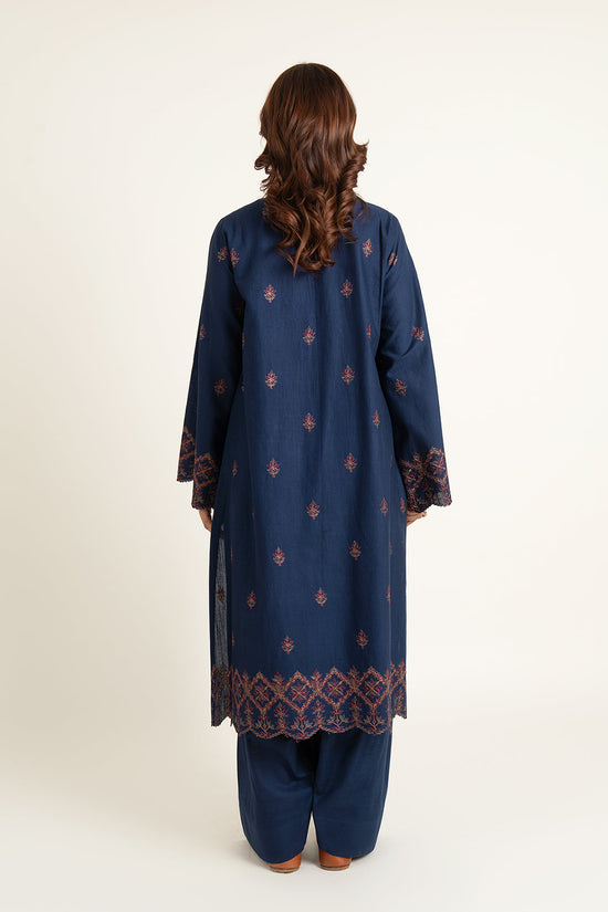 EMBROIDERED SLUB KHADDAR 2 PCS (UNSTITCHED)