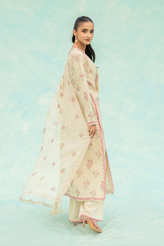 EMBROIDERED COTTON KARANDI 3 PCS (UNSTITCHED)