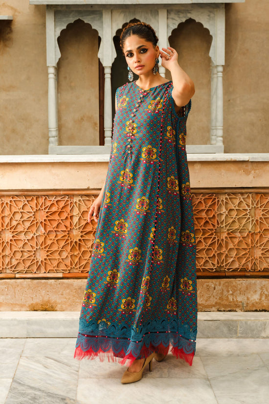PRINTED LINEN  2 PCS (UNSTITCHED)