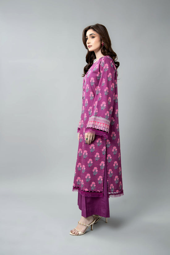 PRINTED SLUB KHADDAR 2 PCS (UNSTITCHED)
