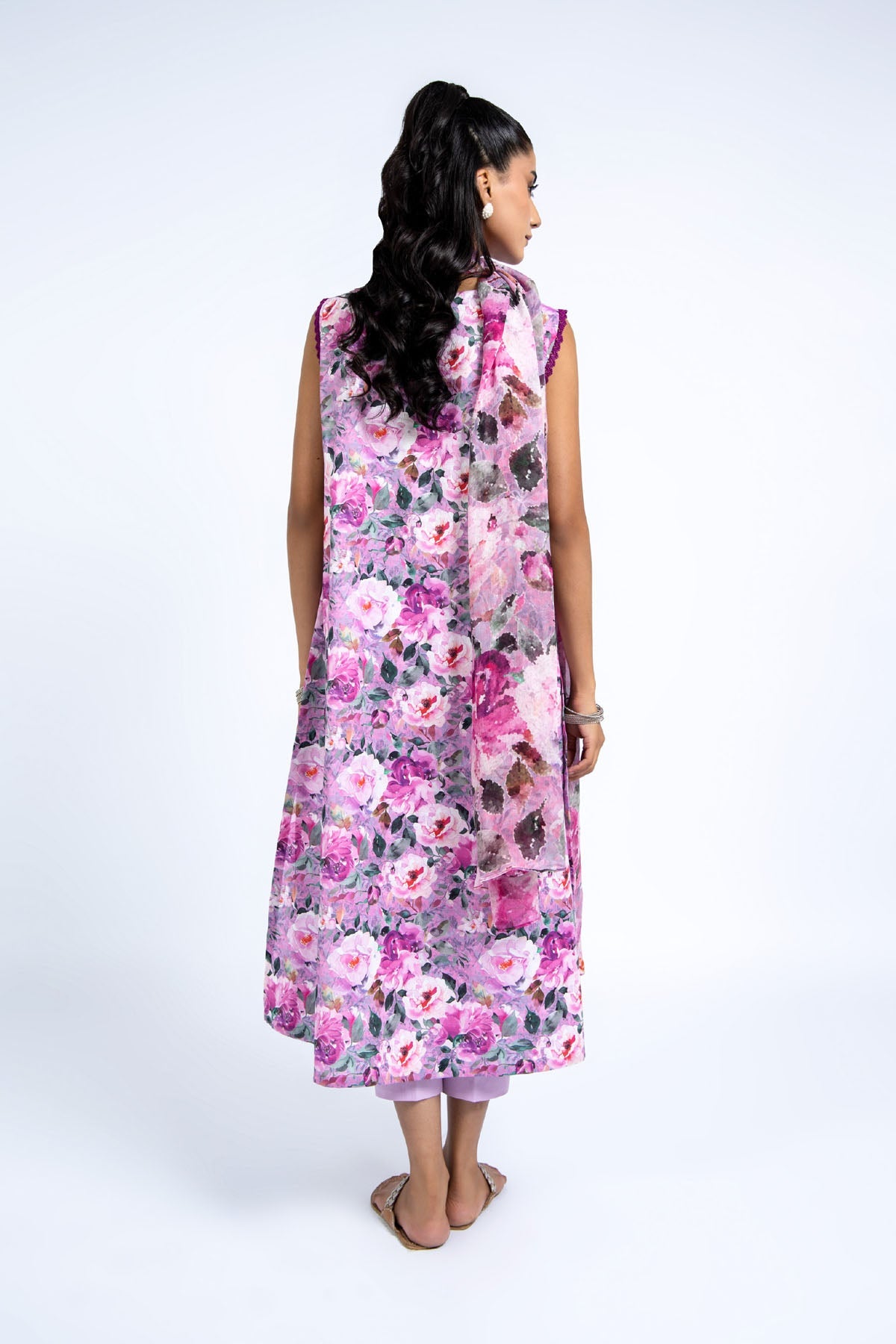 PRINTED CAMBRIC 3 PCS (UNSTITCHED)
