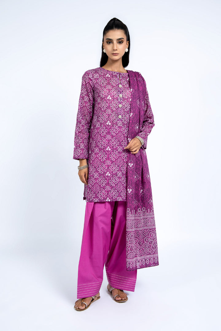 PRINTED LAWN 3 PCS (UNSTITCHED)