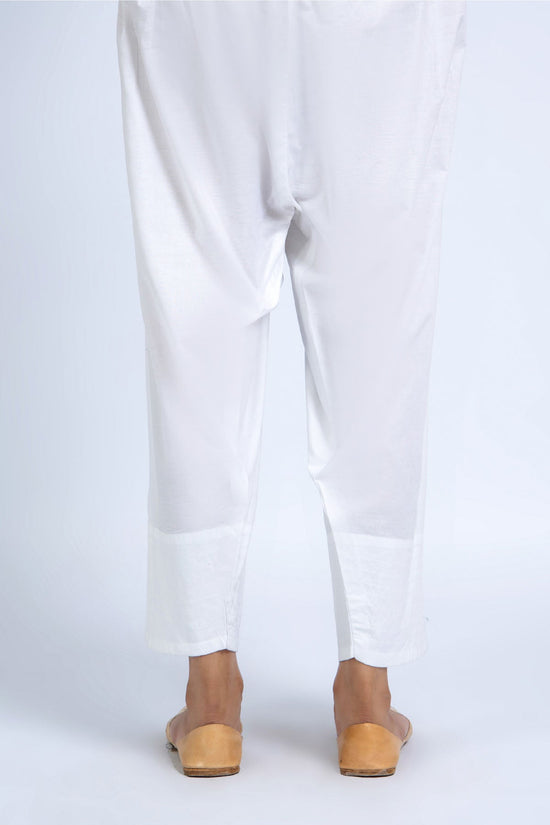 EMBROIDERED CAMBRIC FARSHI SHALWAR