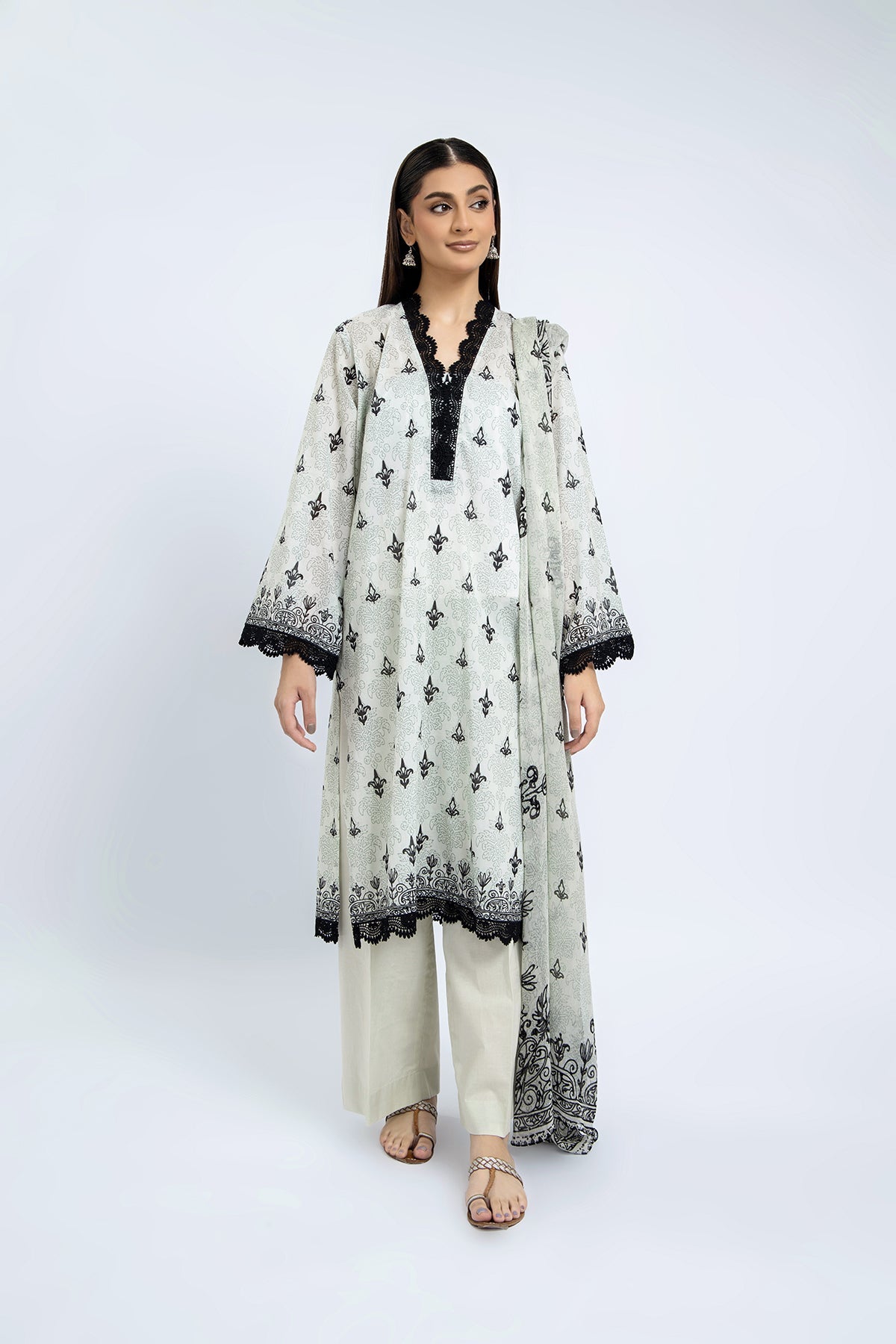 PRINTED LAWN 3 PCS (UNSTITCHED)