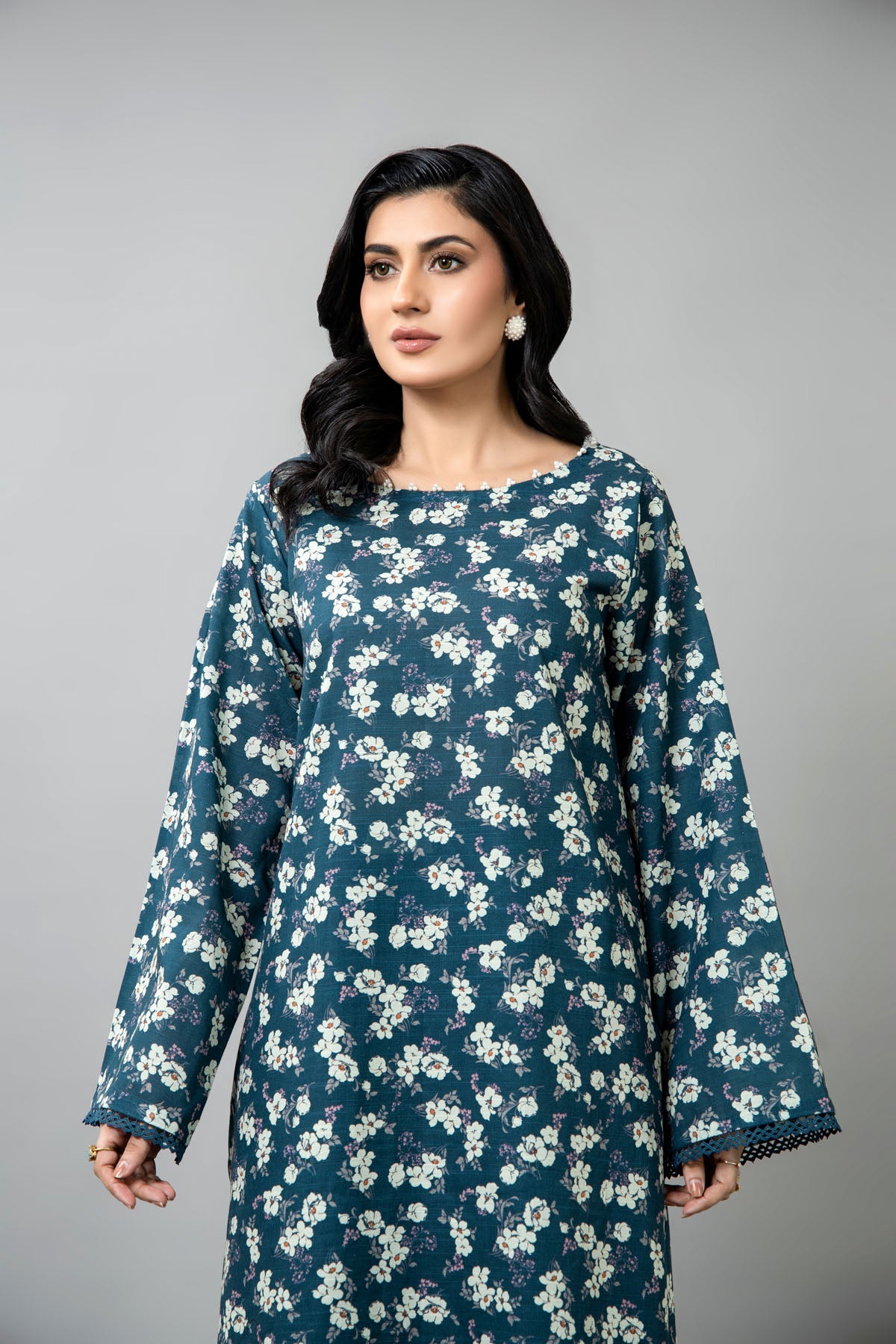 PRINTED SLUB KHADDAR 1 PCS (UNSTITCHED)