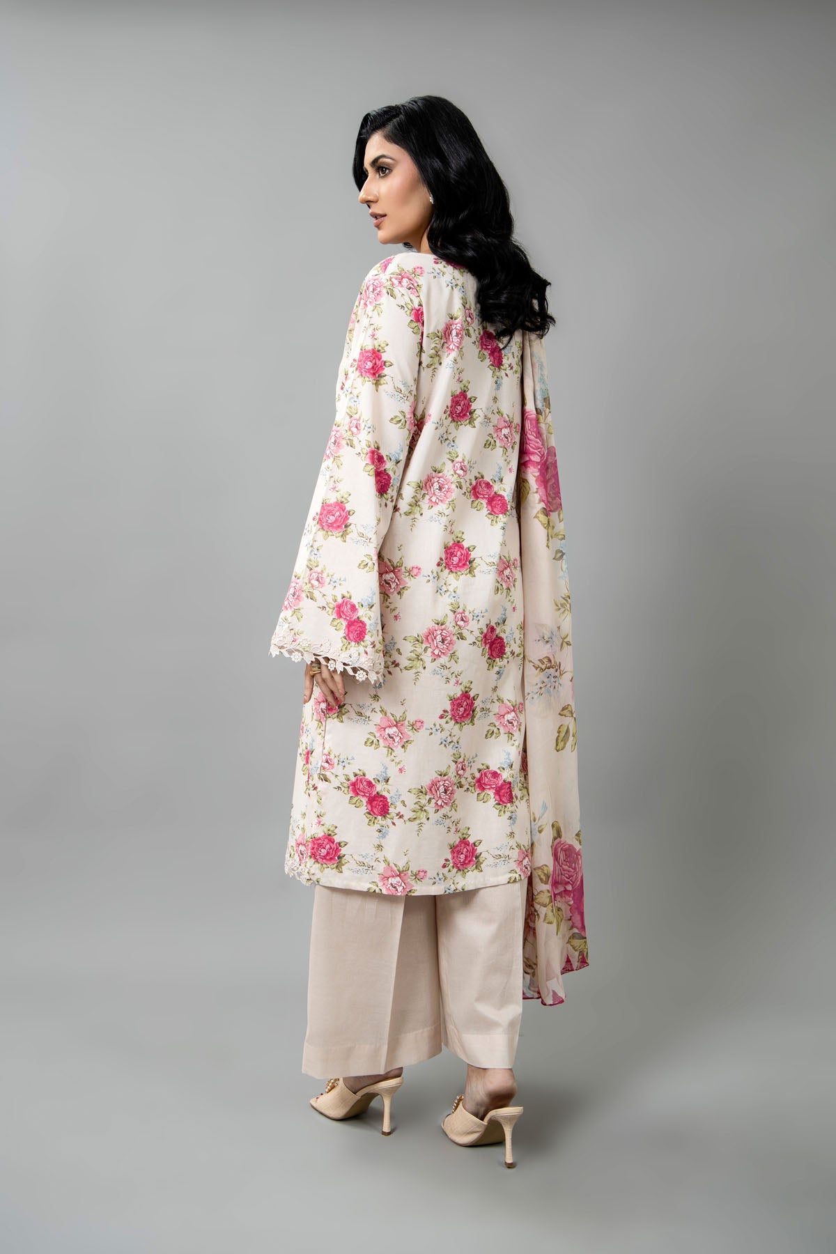 PRINTED CAMBRIC 3 PCS (UNSTITCHED)