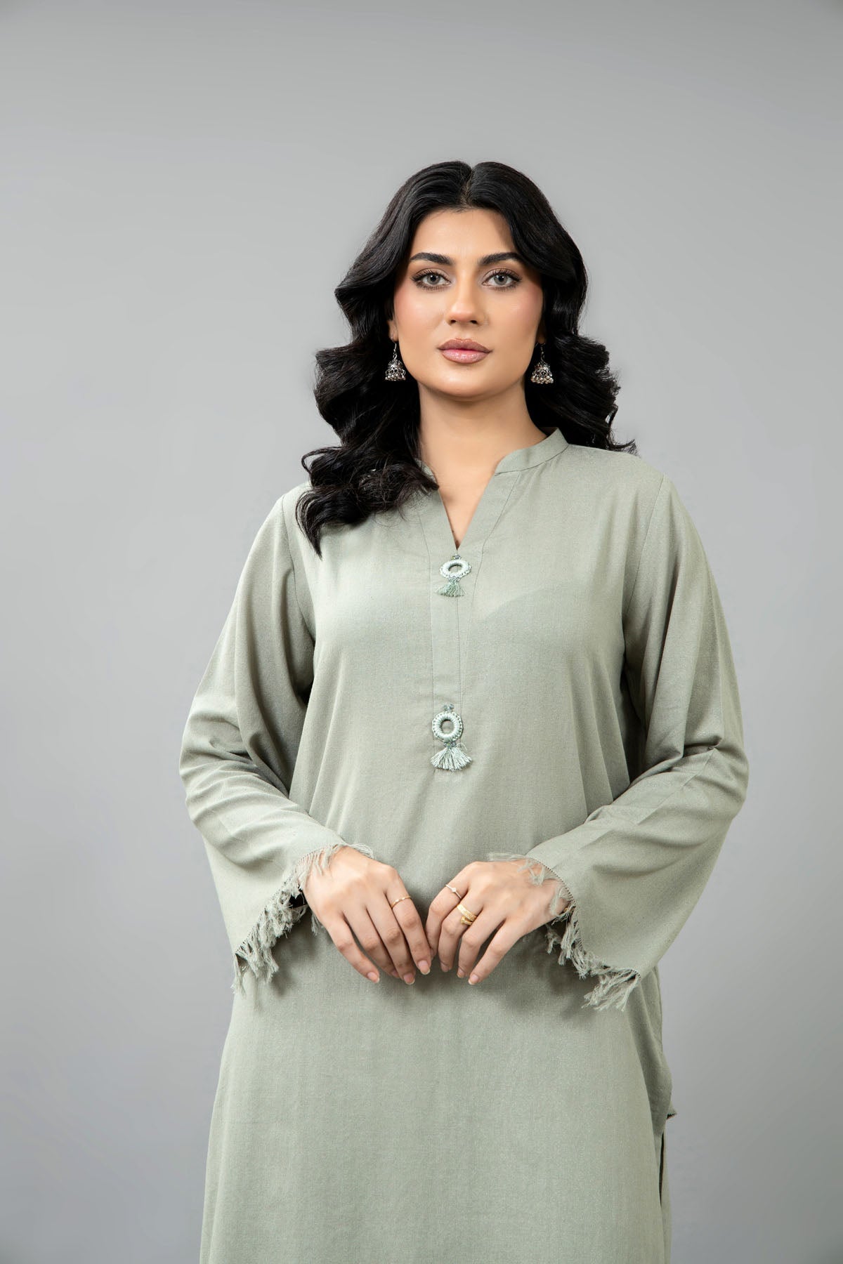 Carandi PRET SOLID KARANDI LAWN 2 PCS – TFS