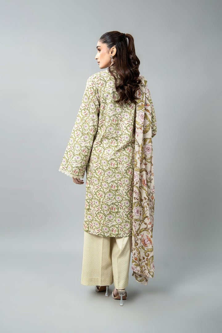 PRINTED CAMBRIC 3 PCS (UNSTITCHED)