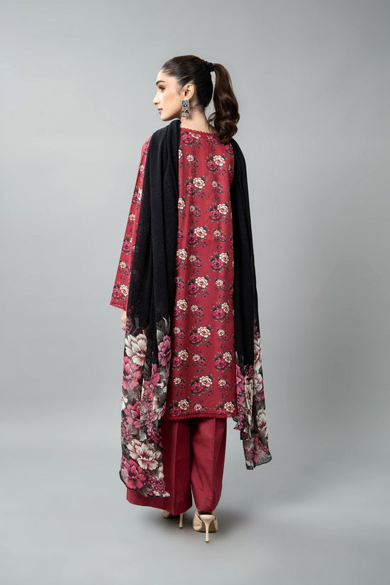 PRINTED SLUB KHADDAR 3 PCS (UNSTITCHED)