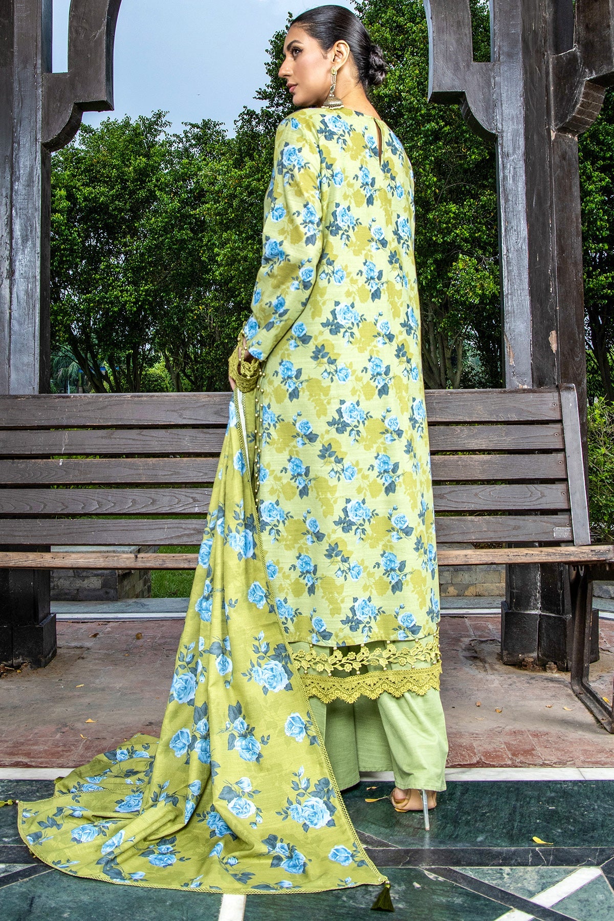 PRINTED SLUB KHADDAR 2 PCS (UNSTITCHED)