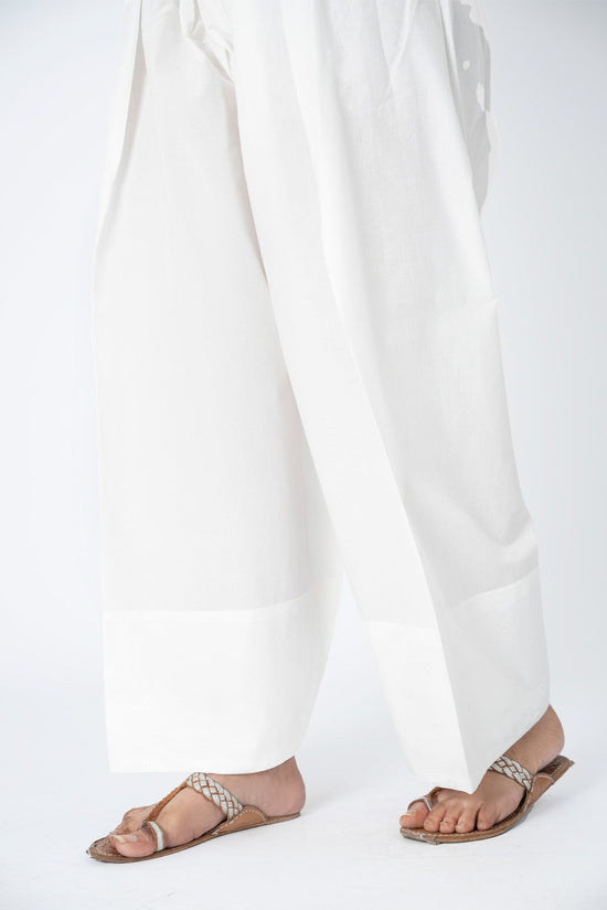 EMBROIDERED CAMBRIC SHALWAR