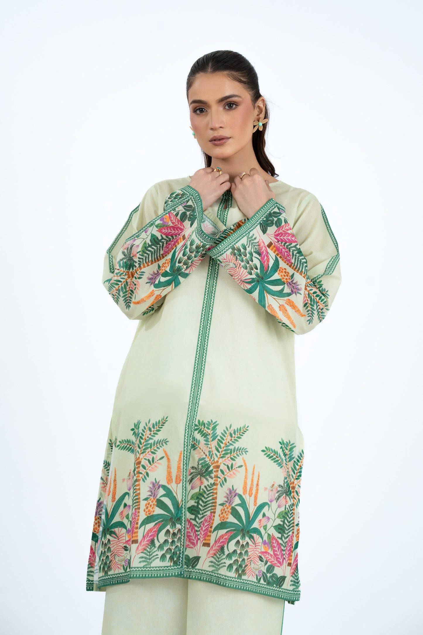 PRET PRINTED LAWN 2 PCS
