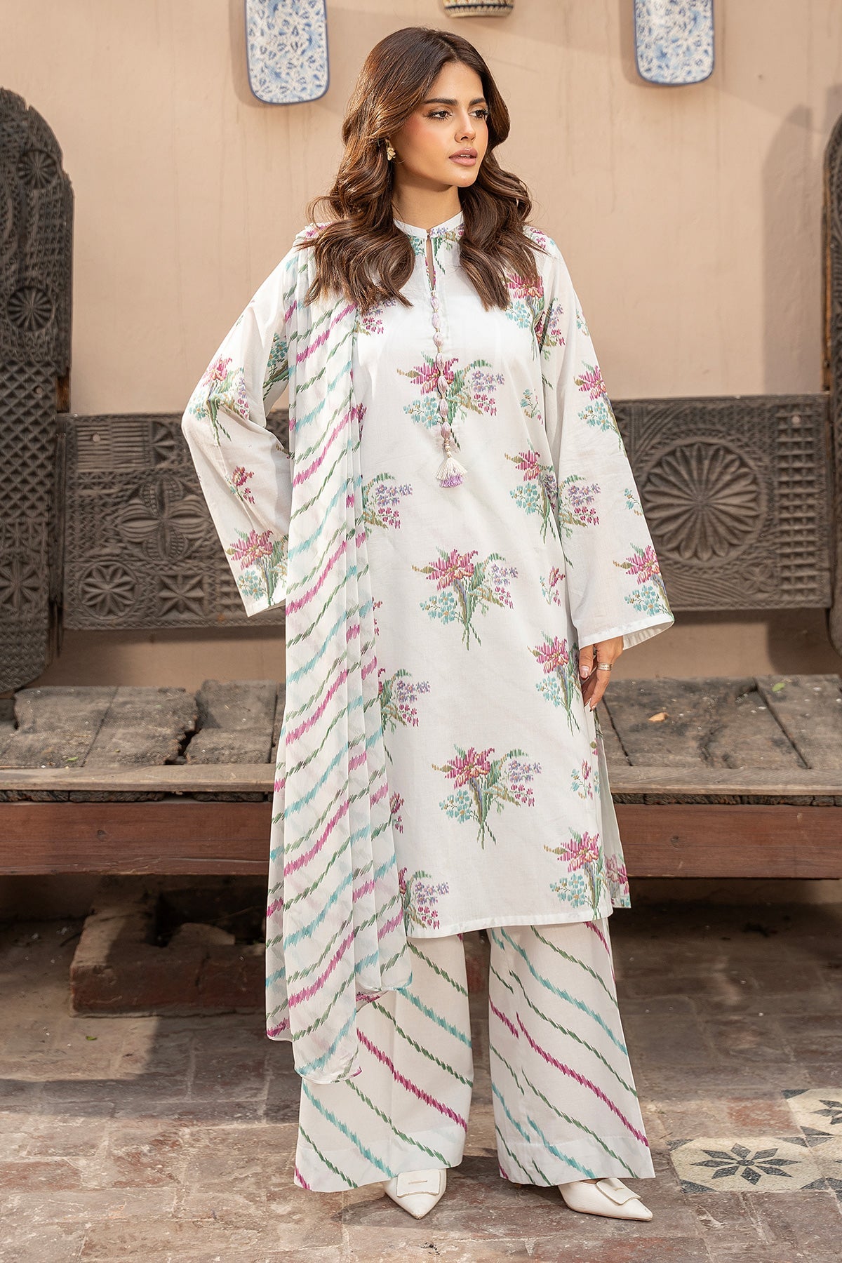 PRET PRINTED LAWN 3 PCS