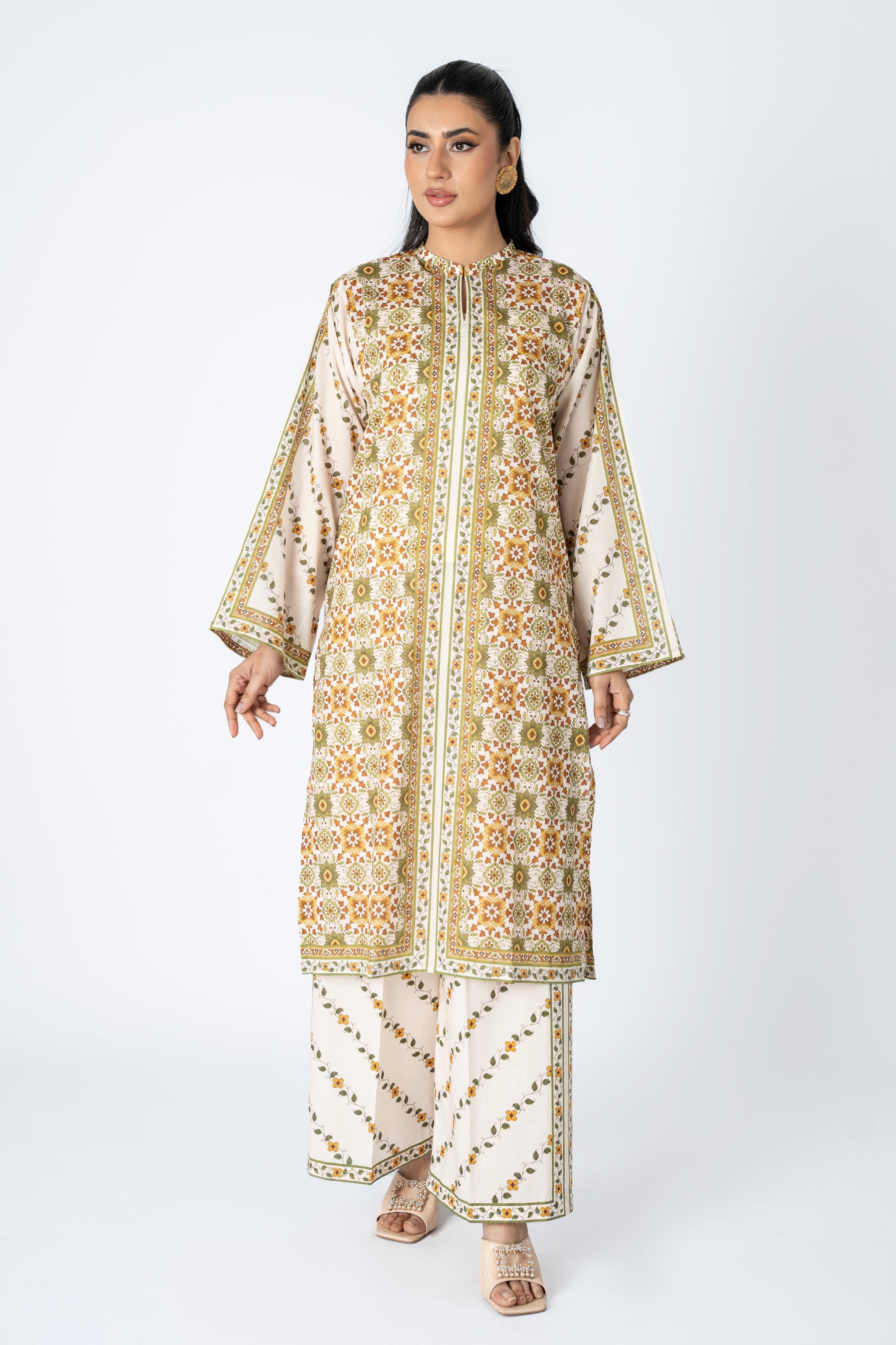 PRET PRINTED LAWN 2 PCS