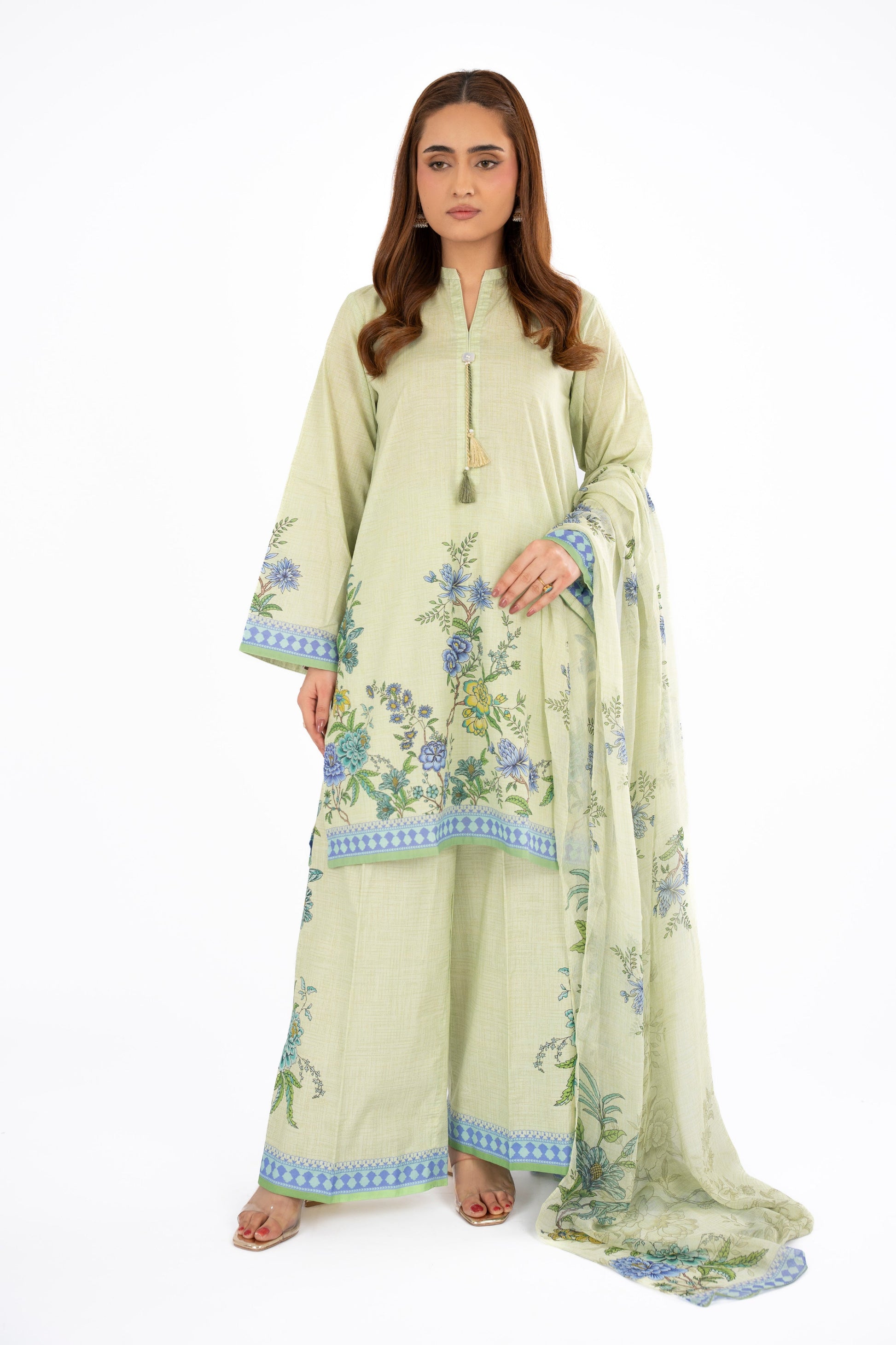 PRET  PRINTED LAWN 3 PCS