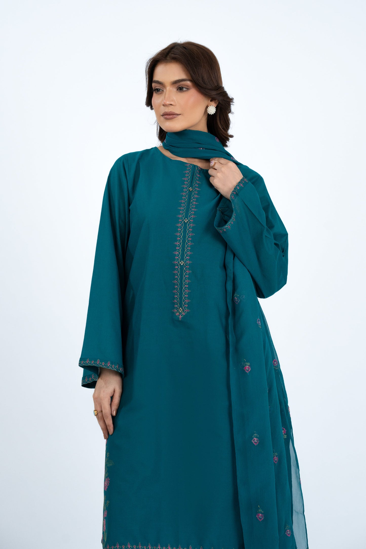 PRET EMBROIDERED LAWN 3 PCS