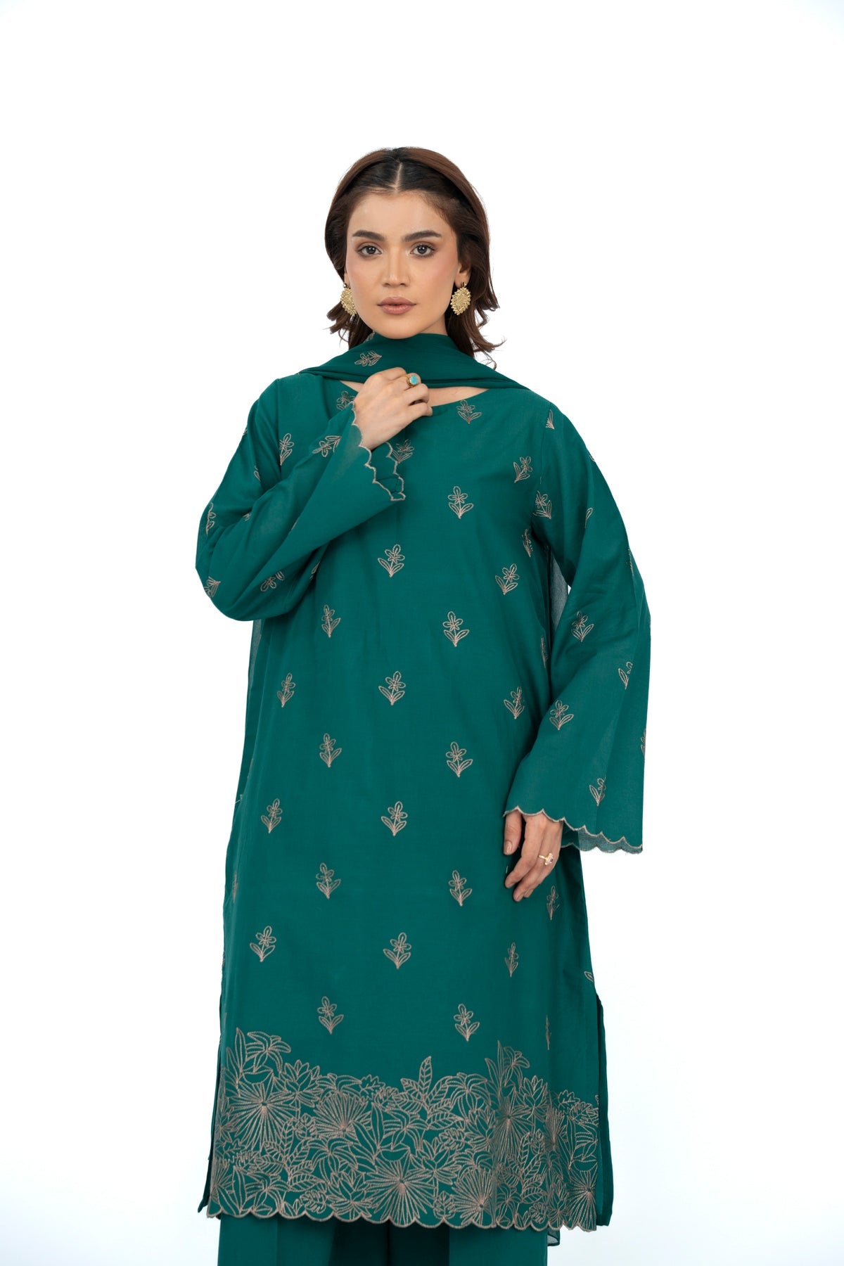 PRET EMBROIDERED LAWN 3 PCS