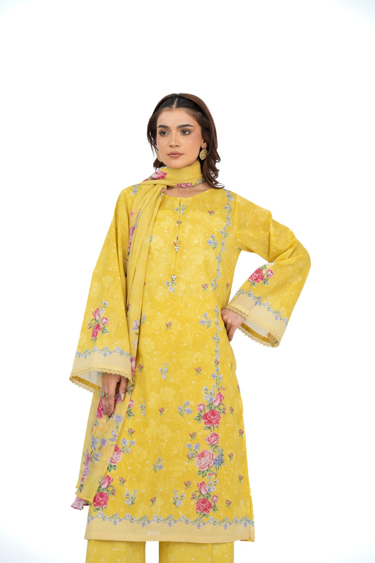 PRINTED LAWN 3 PCS (UNSTITCHED)