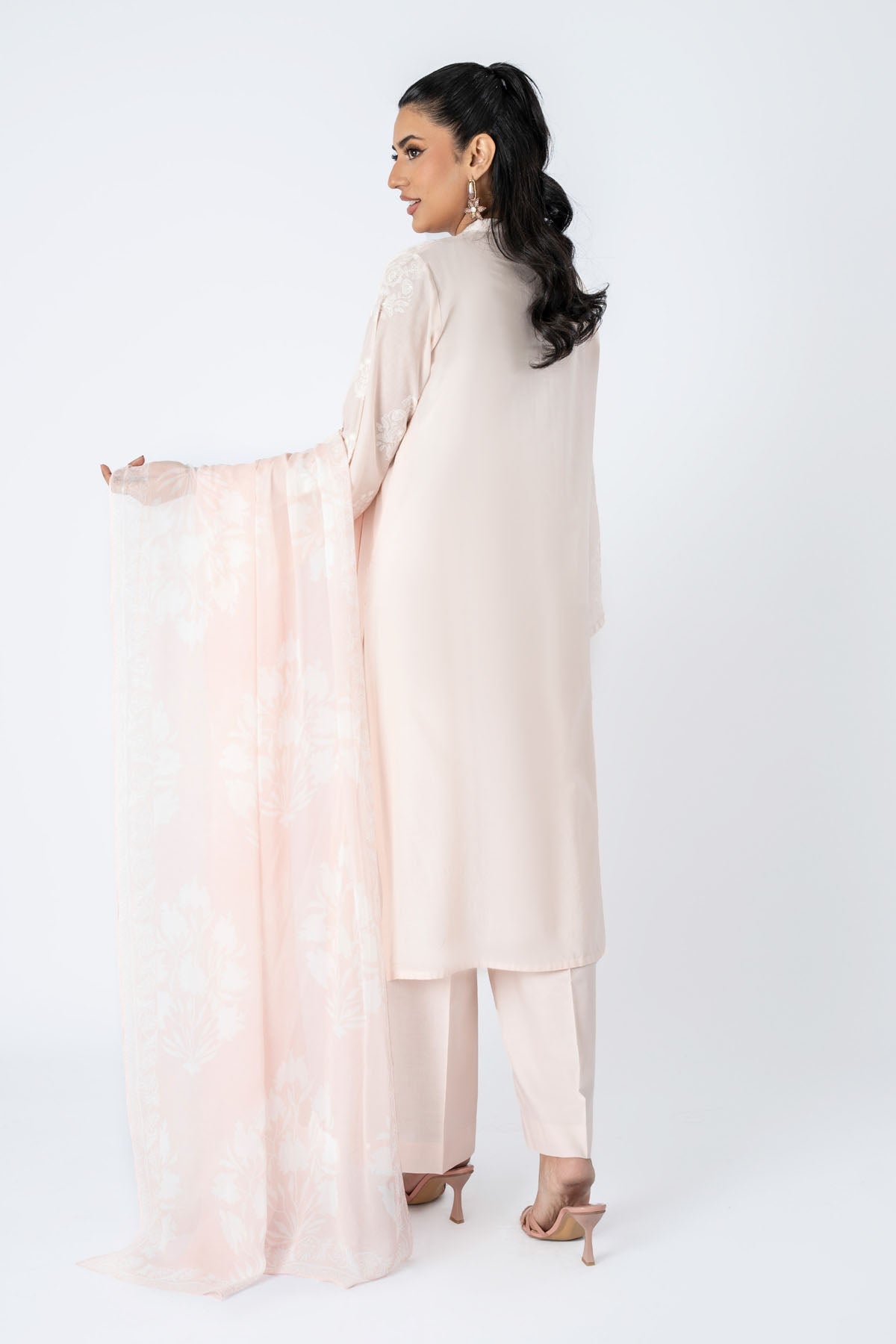 PRET EMBROIDERED & EMBELISHED LAWN 3 PCS