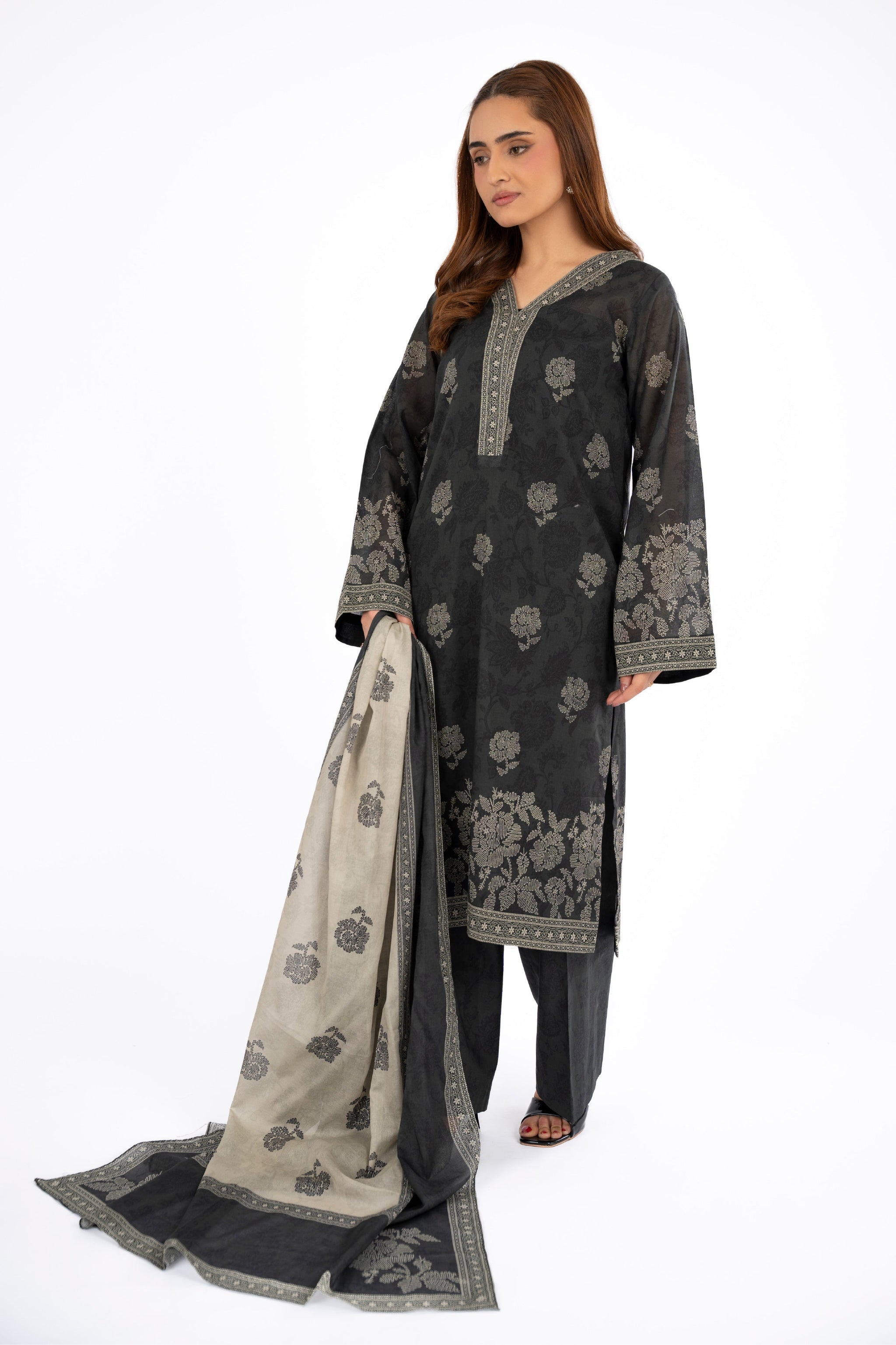 PRINTED LAWN 3 PCS (UNSTITCHED)