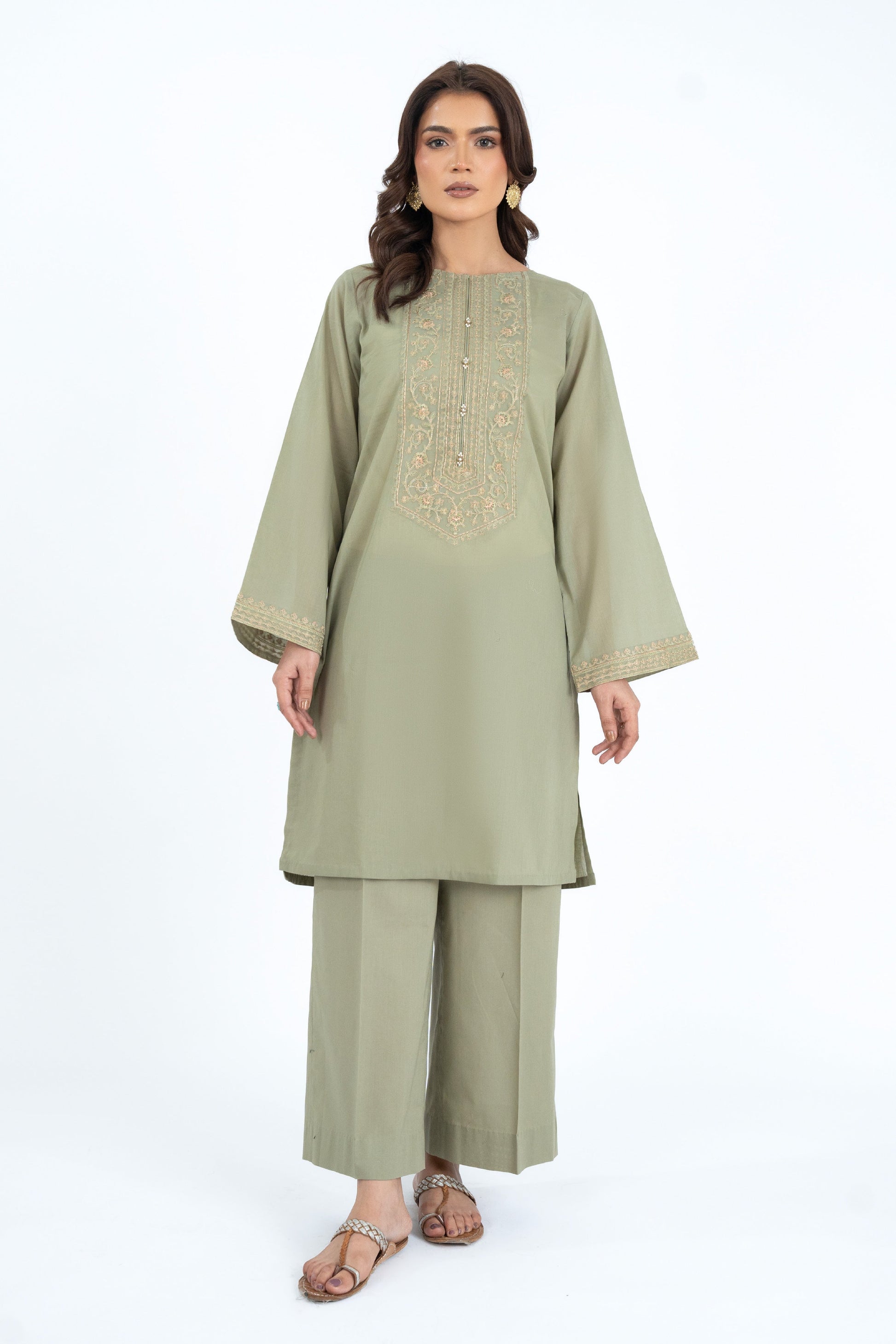 PRET EMBROIDERED LAWN 2 PCS