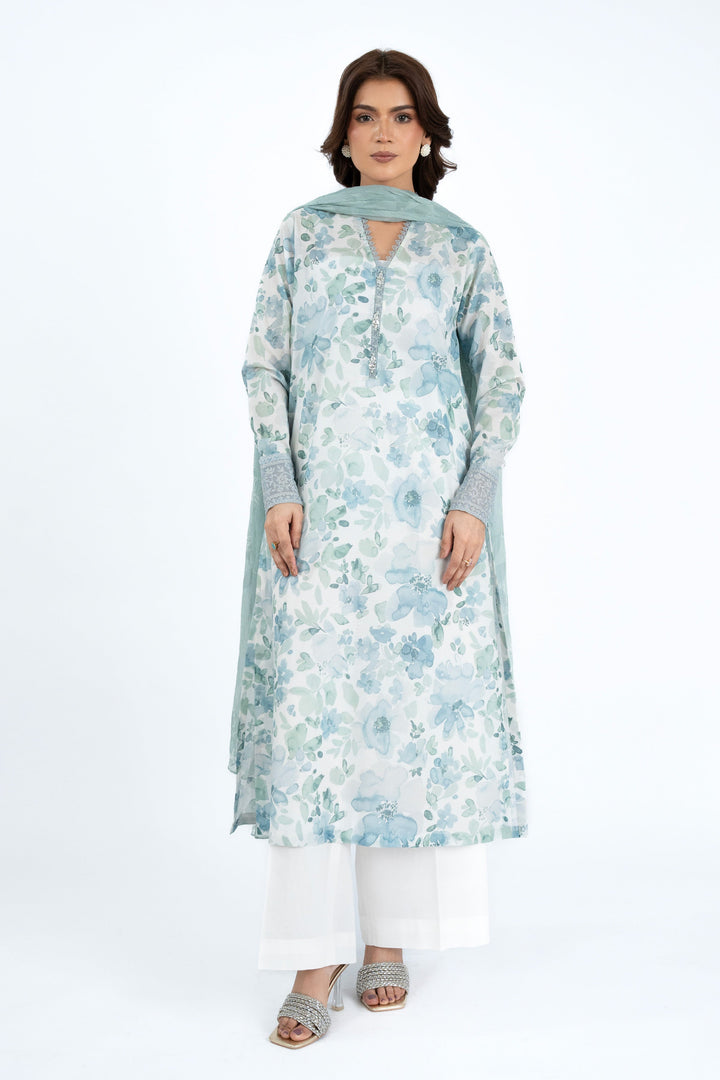 PRINTED & EMBROIDERED LAWN 2 PCS (UNSTITCHED)