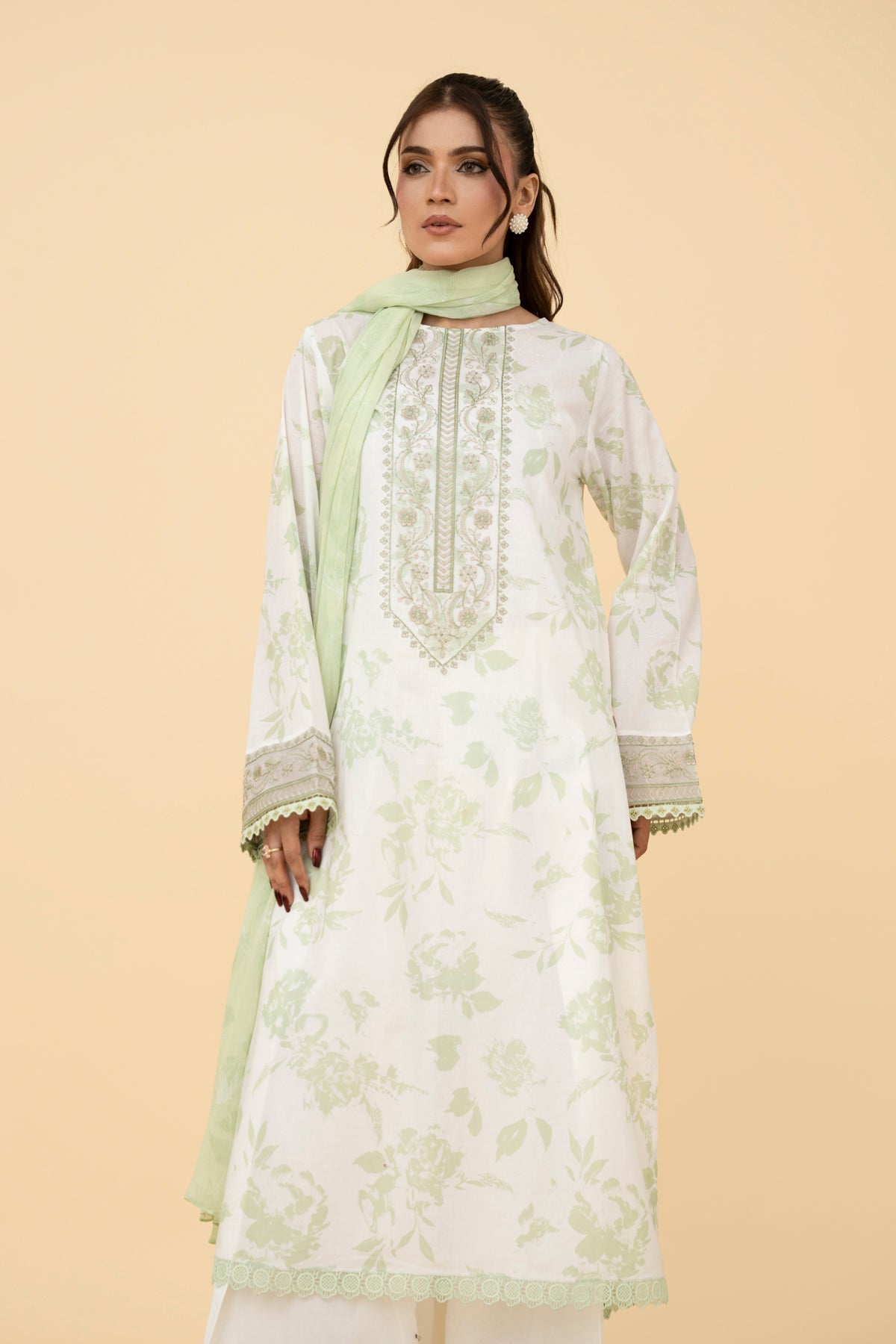 PRINTED & EMBROIDERED LAWN 2 PCS (UNSTITCHED)