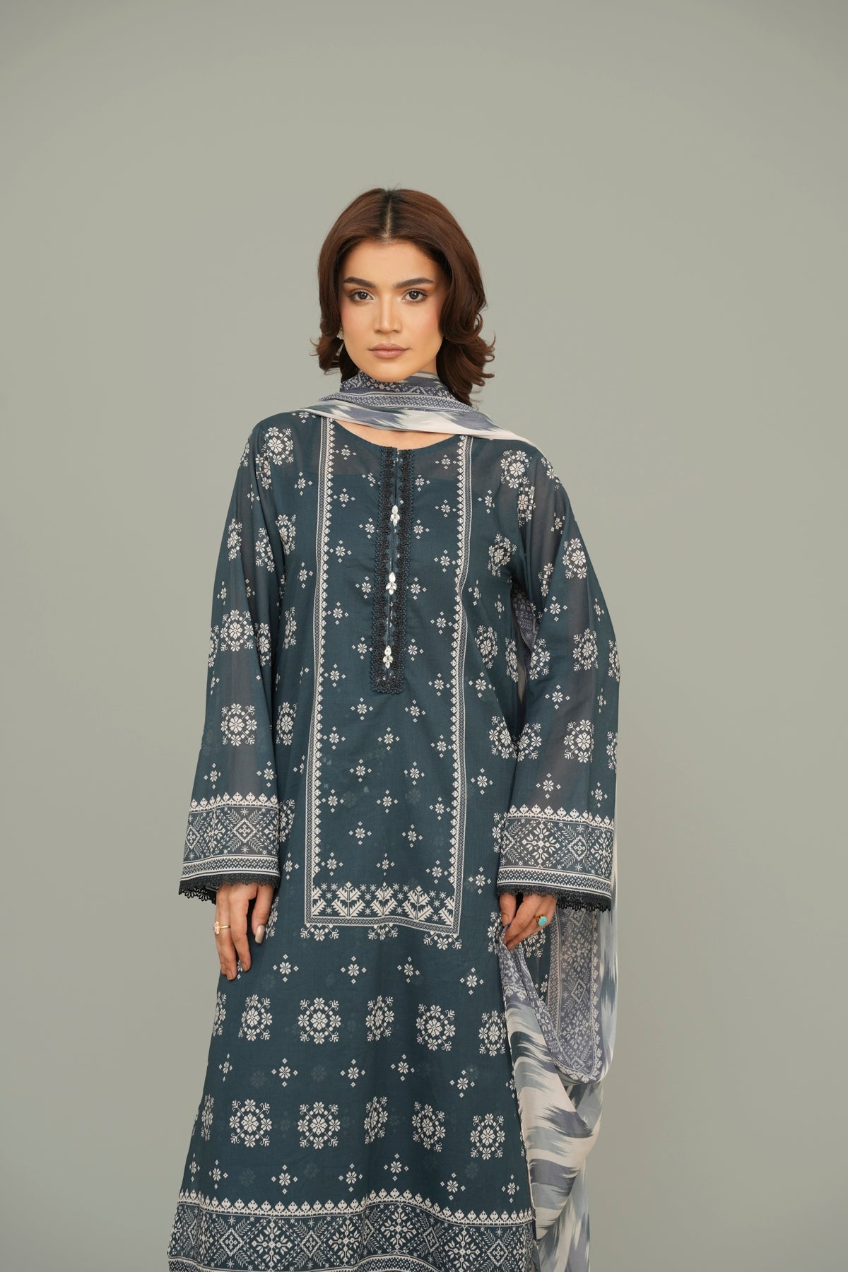 PRINTED LAWN 3 PCS (UNSTITCHED)