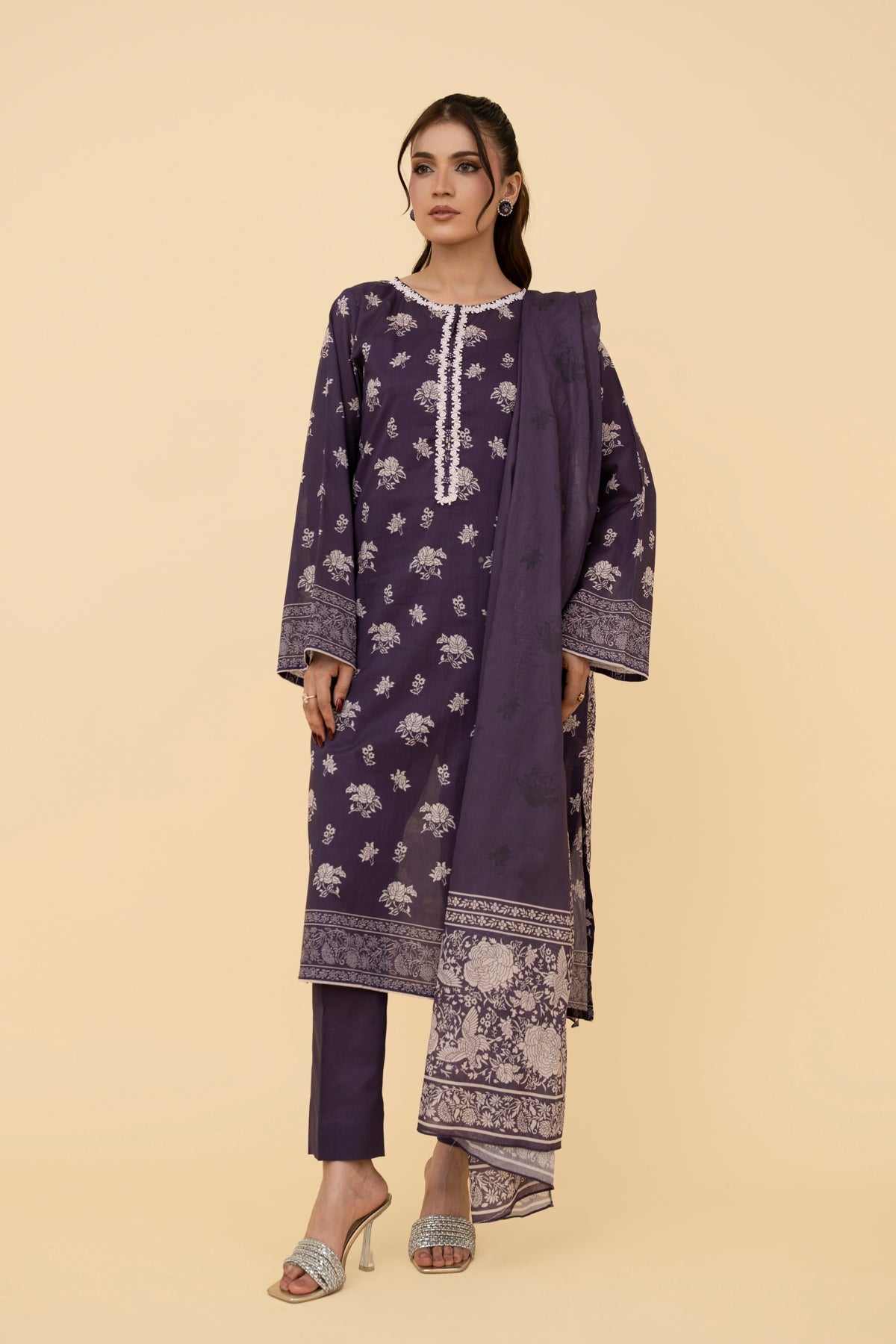 PRINTED LAWN 3 PCS (UNSTITCHED)