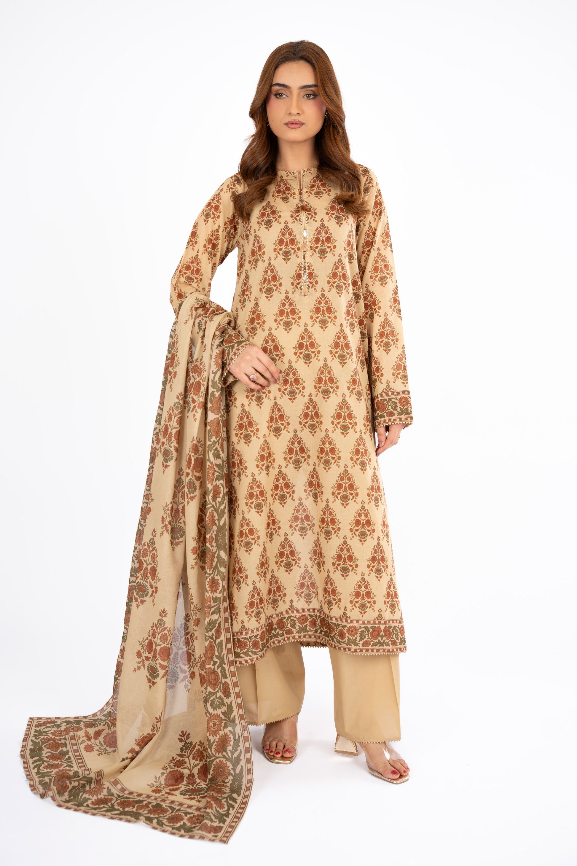PRINTED LAWN 3 PCS (UNSTITCHED)