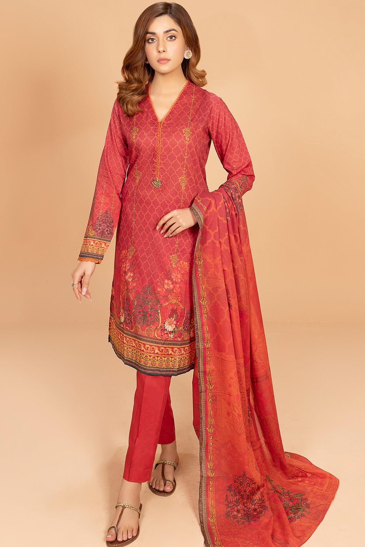 PRET PRINTED LAWN 3 PCS