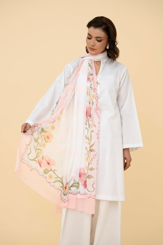 PRINTED POLY CHIFFON 1 PCS (STITCHED)