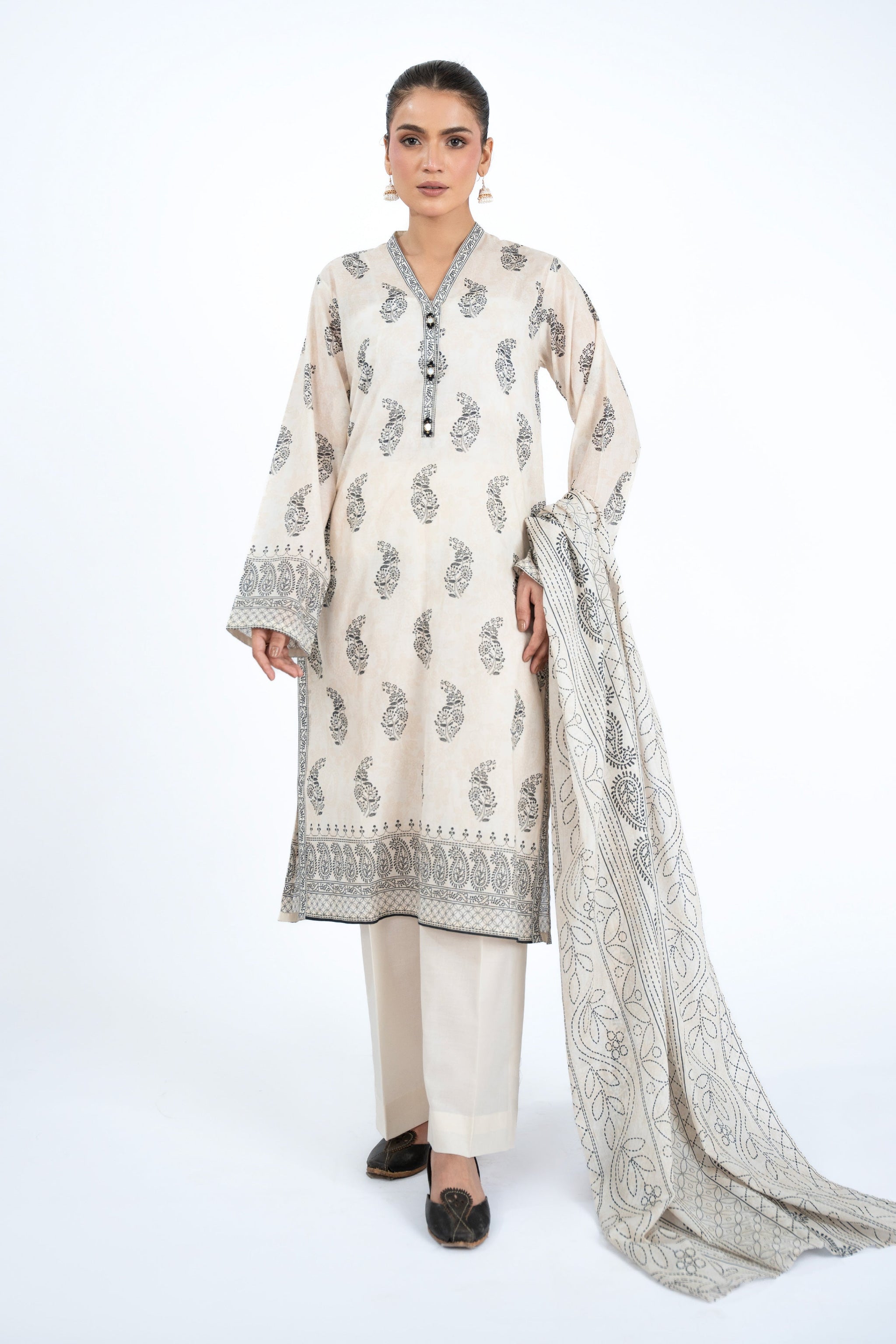 PRINTED LAWN 3 PCS (UNSTITCHED)