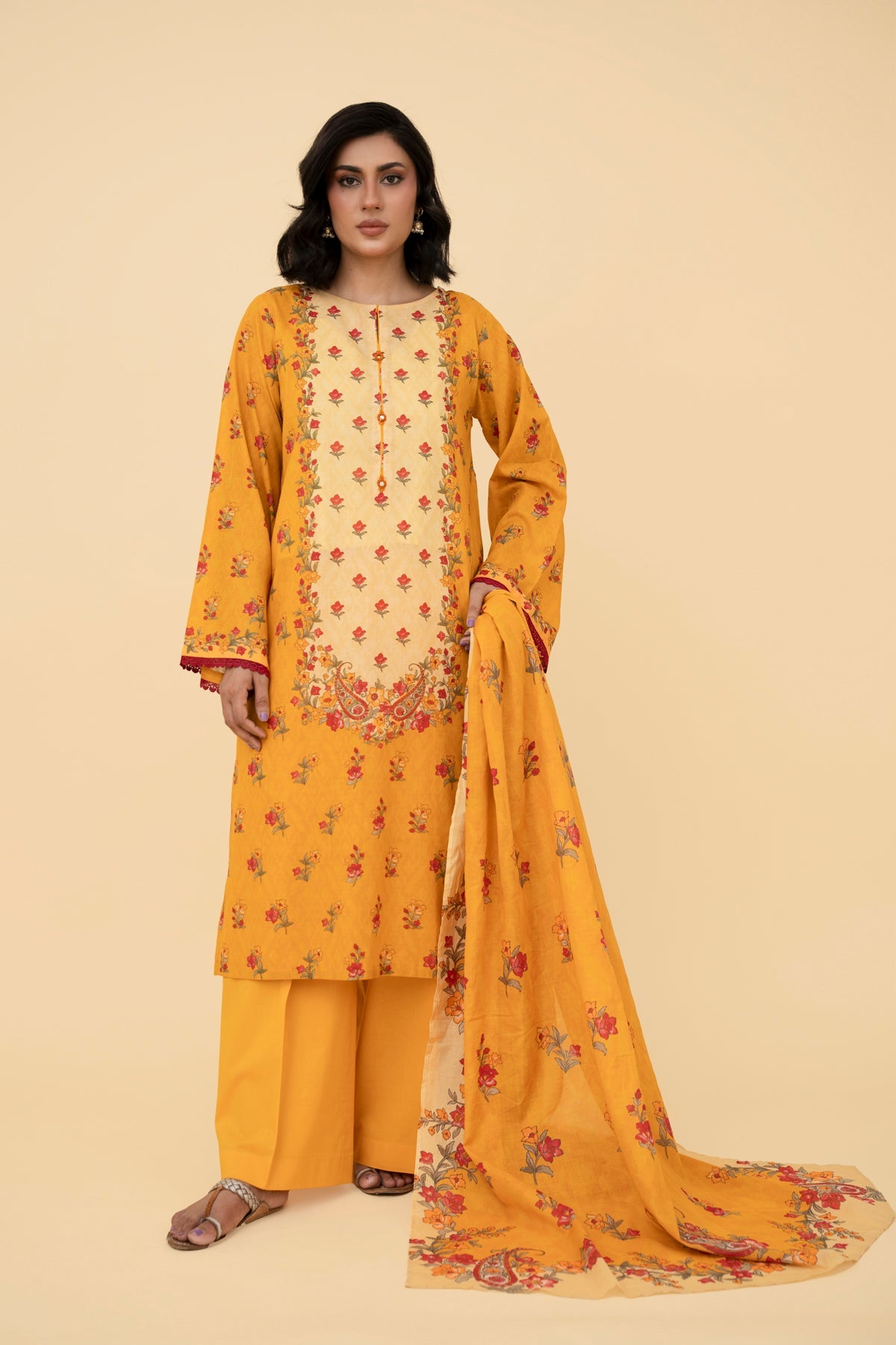 PRINTED LAWN 3 PCS (UNSTITCHED)