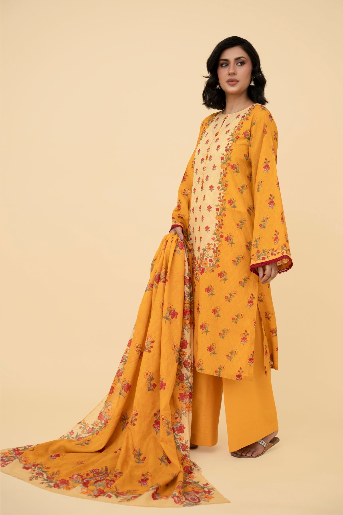 PRINTED LAWN 3 PCS (UNSTITCHED)